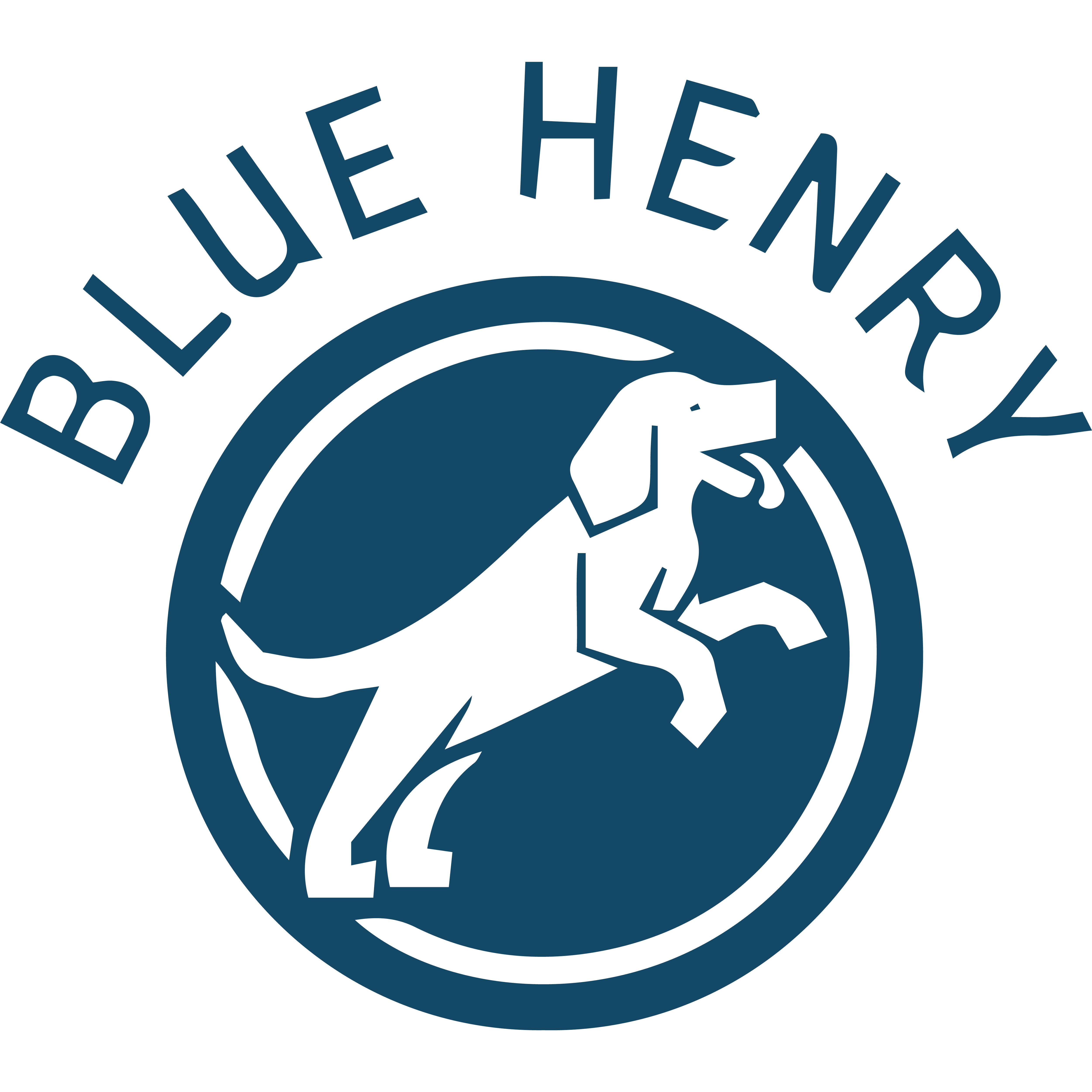 logo for Blue Henry